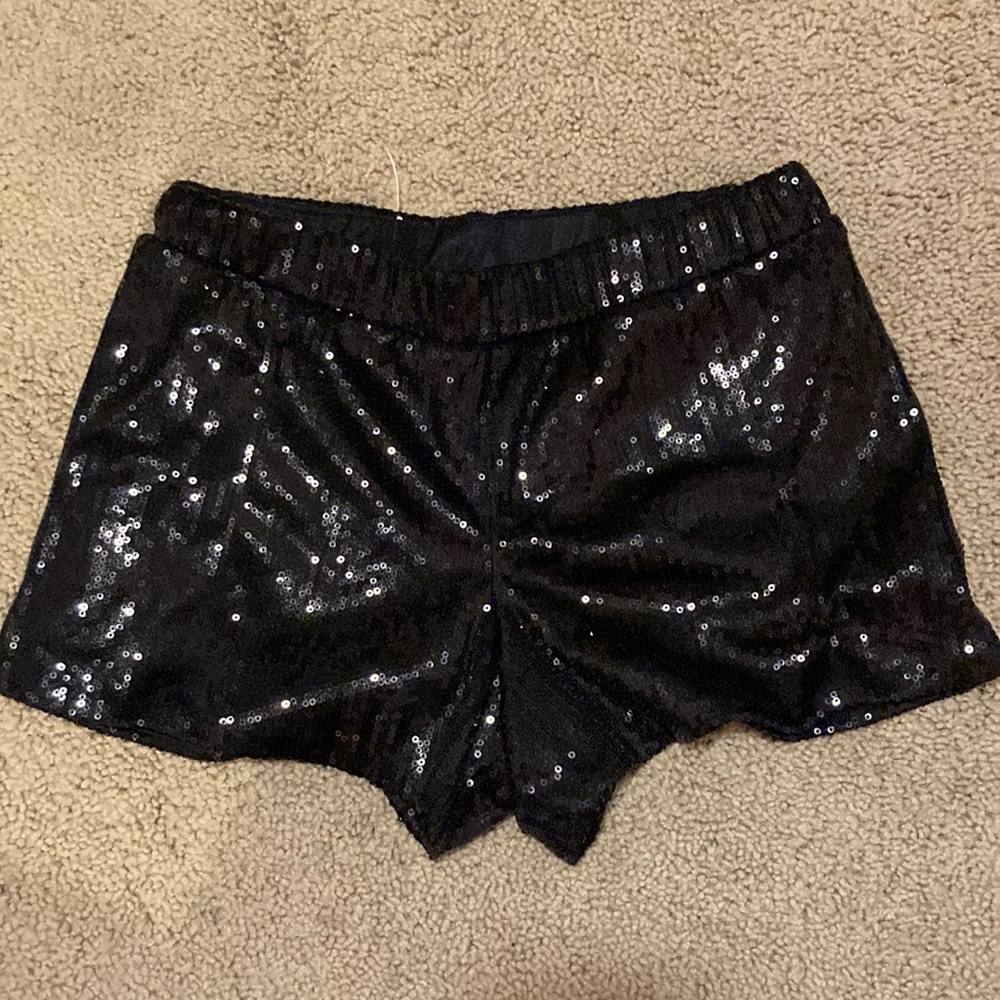 Sequin shorts